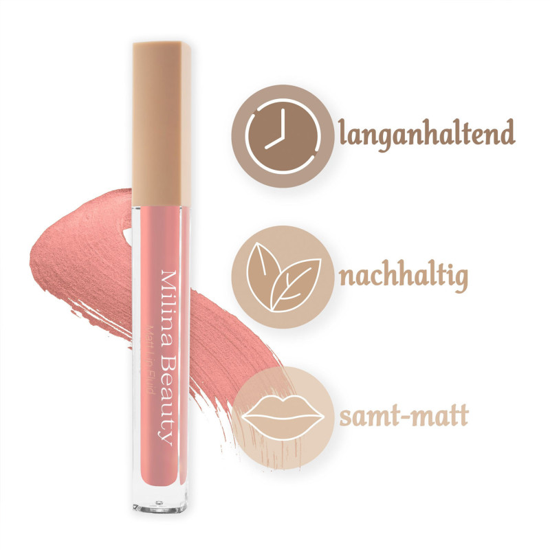 Milina Beauty Matt Lip Fluid MILANO