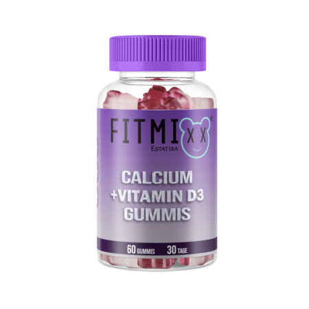 Fitmixx Calcium + Vitamin D3 Vegetarian Gummies 60 Stück